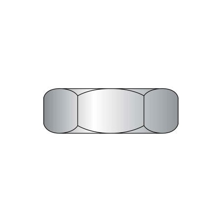 Brighton-Best Nylon Insert Lock Nut, M8-1.25, Steel, Class 8, Zinc Plated 812040